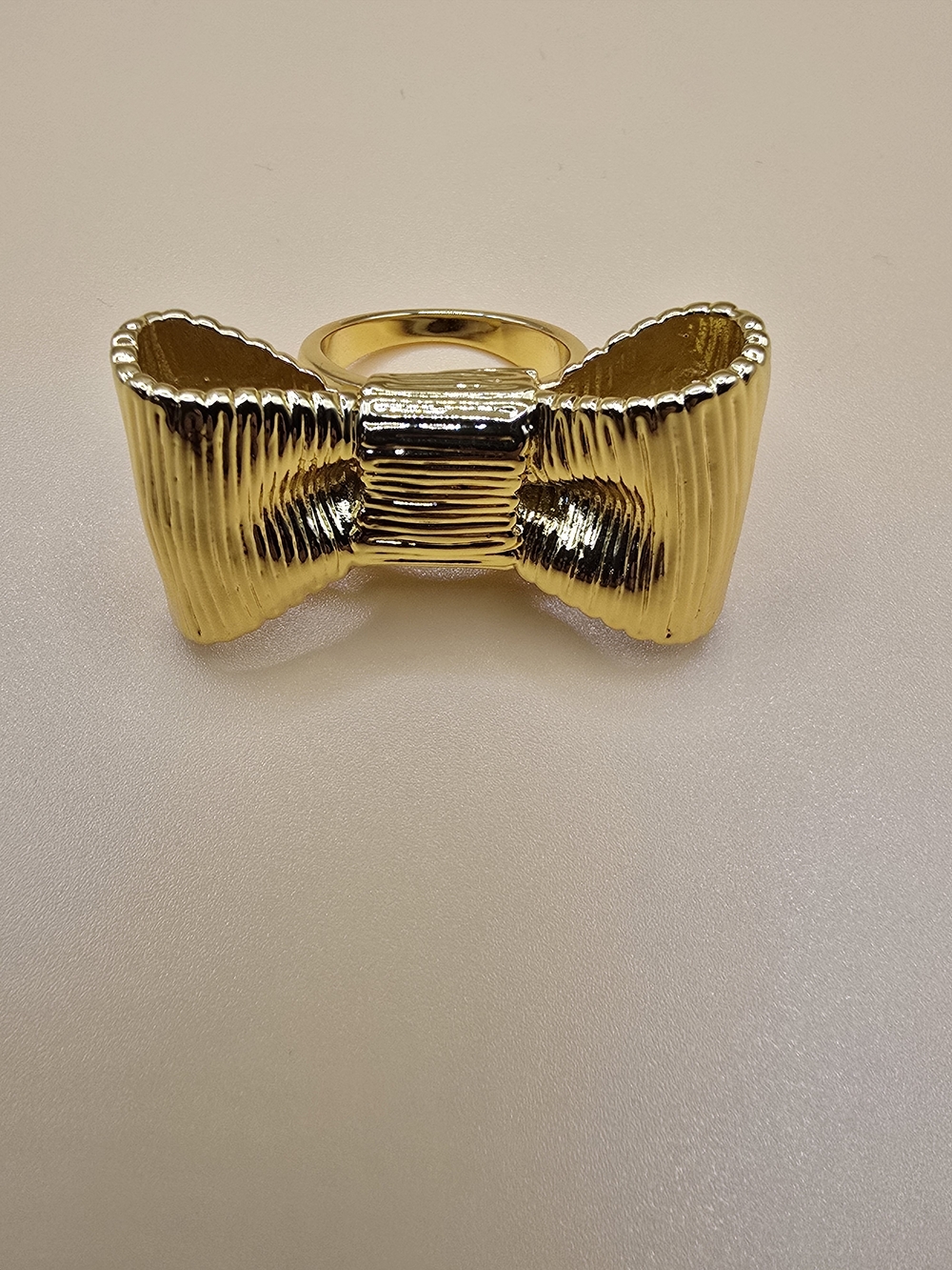 kate spade Gold Bow Statement Ring